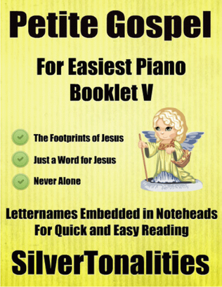 Book cover for Petite Gospel for Easiest Piano Booklet V