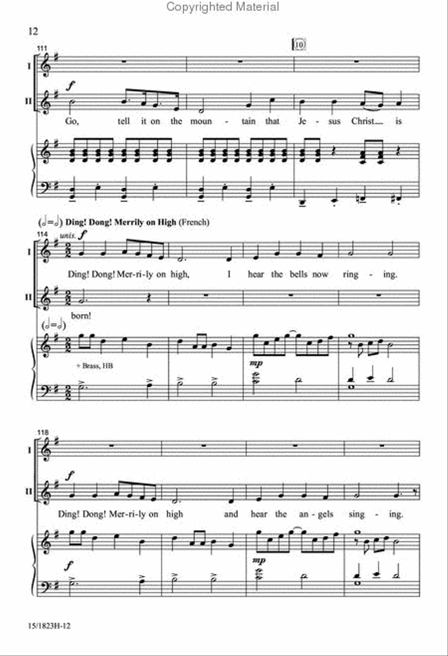 A Garland of Carols 2-Part scores gallery preview page 12