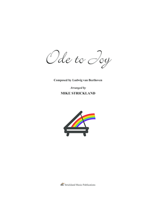 Ode To Joy by Beethoven and arranged by Mike Strickland