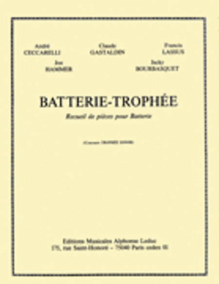 Batterie-trophee 1 Recueil De Pieces Pour Batterie