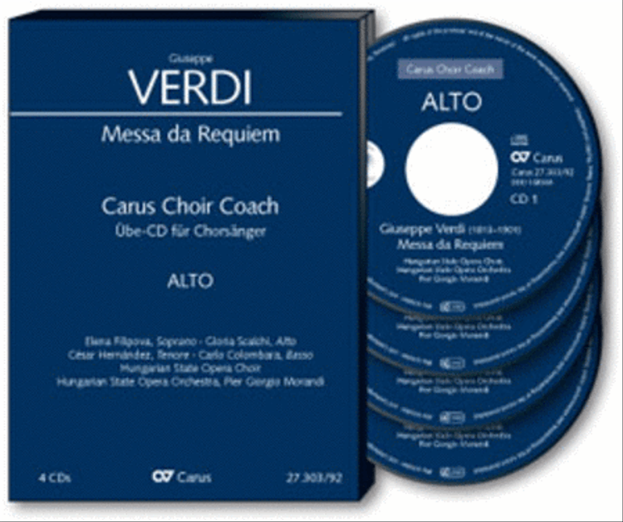Requiem. Carus Choir Coach - Alto Requiem. Carus Choir Coach - Alto 4-Part scores gallery preview page 1