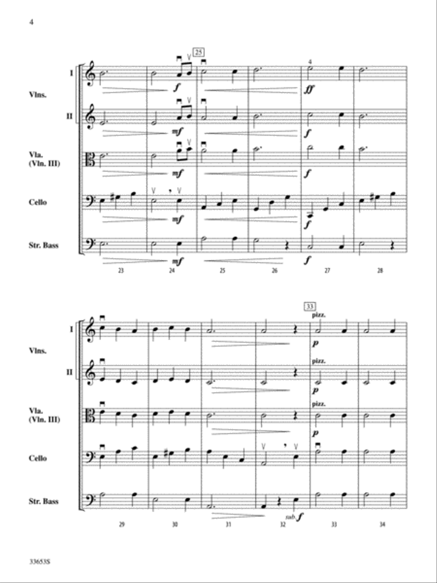 La Marmotte String Orchestra scores gallery preview page 4