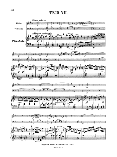 Trios for Violin, Cello and Piano, Volume 2