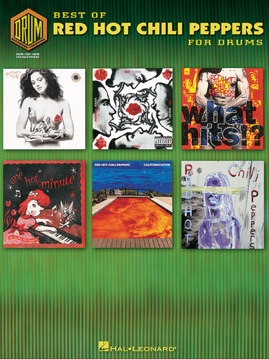 Best of Red Hot Chili Peppers for Drums Voice scores gallery preview page 1