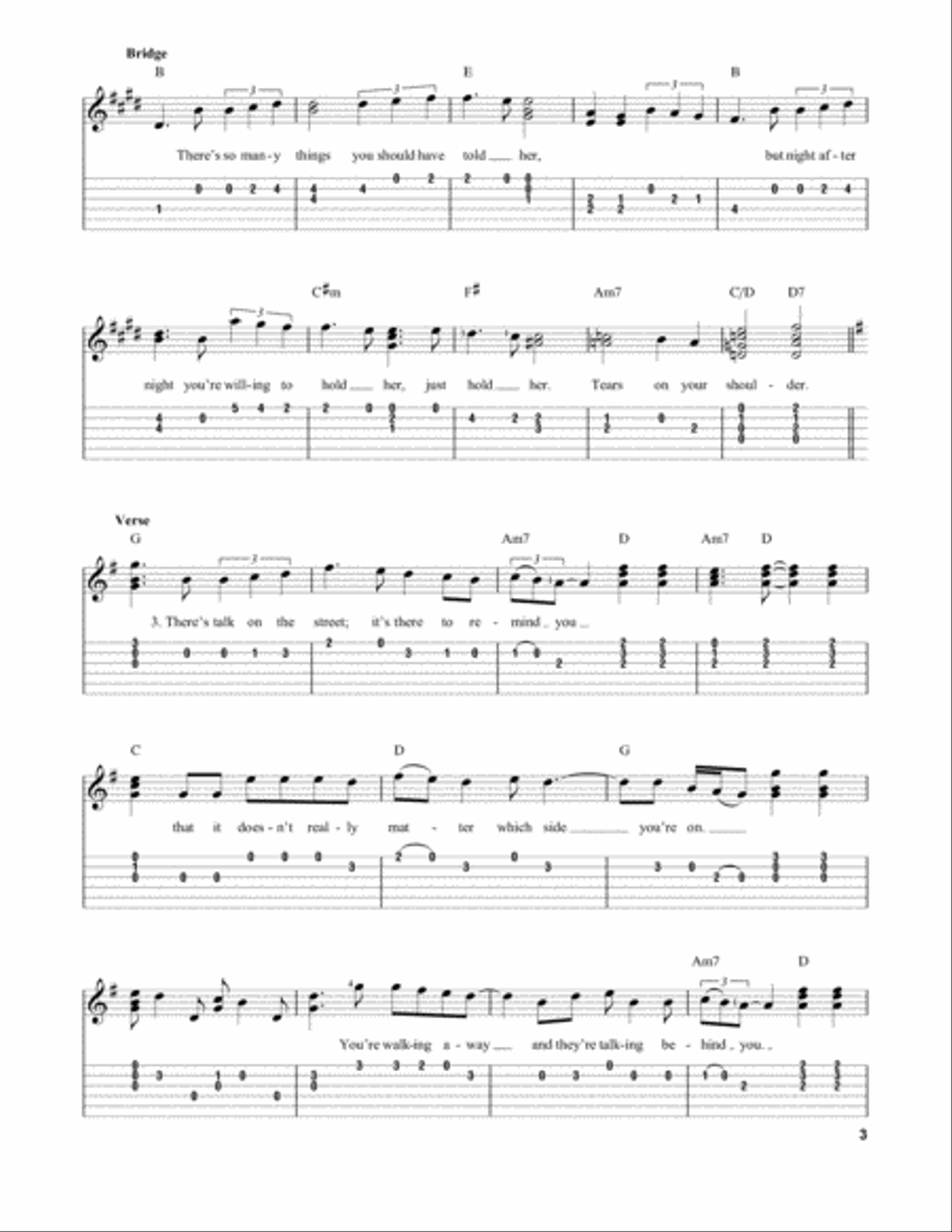 New Kid In Town Acoustic Guitar scores gallery preview page 3