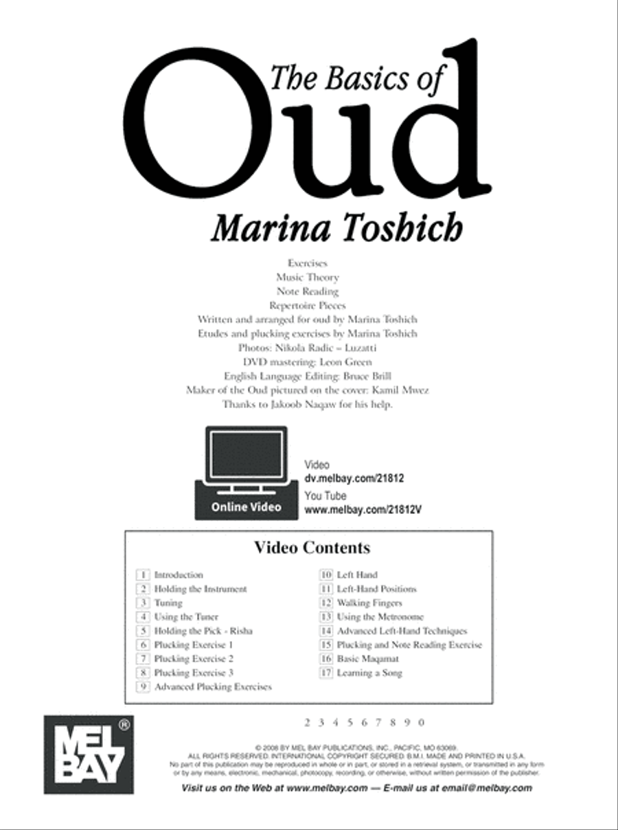 Basics of Oud DVD, VHS & More scores gallery preview page 2
