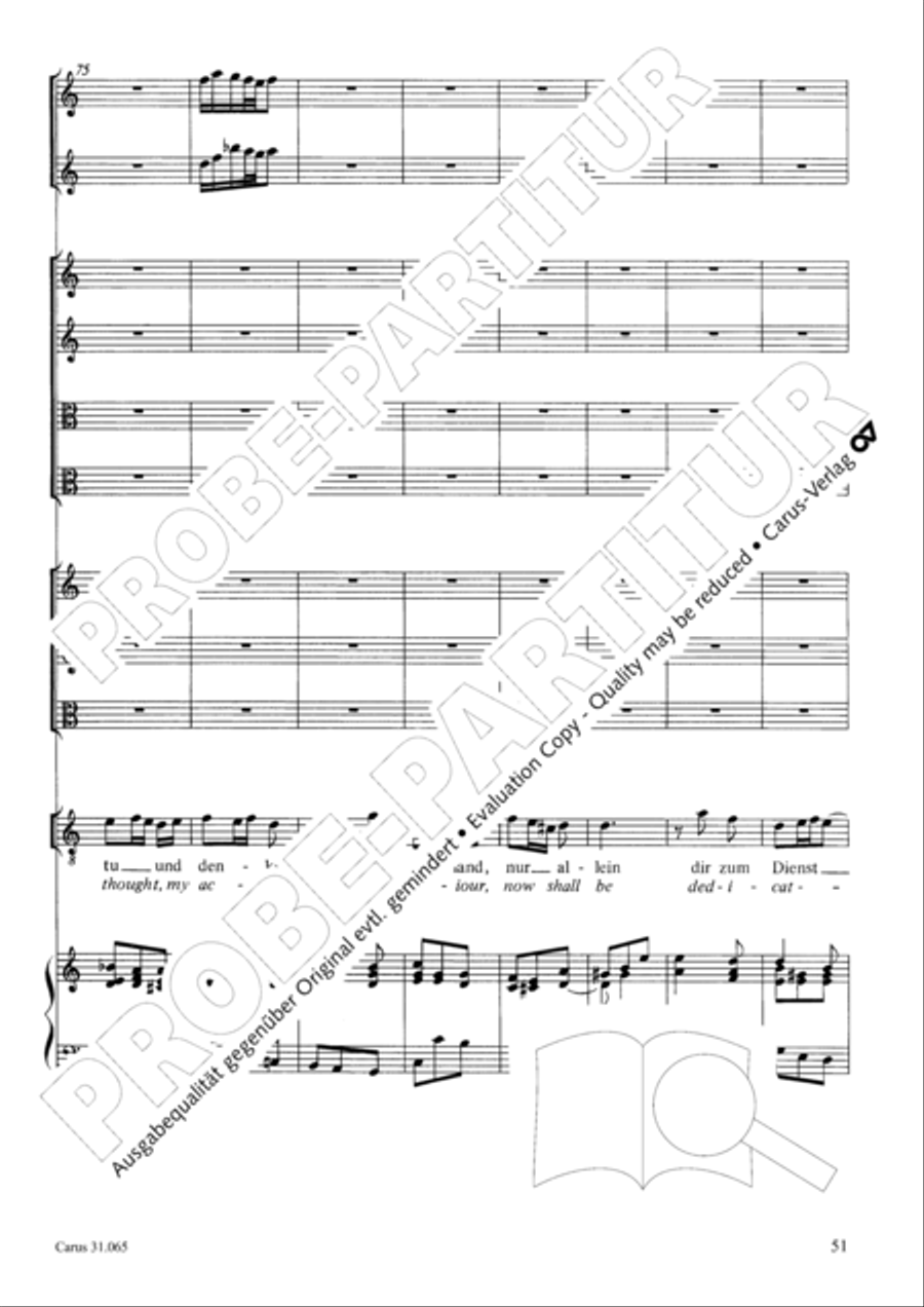 They all shall day come out from Sheba (Sie werden aus Saba alle kommen) TB scores gallery preview page 52