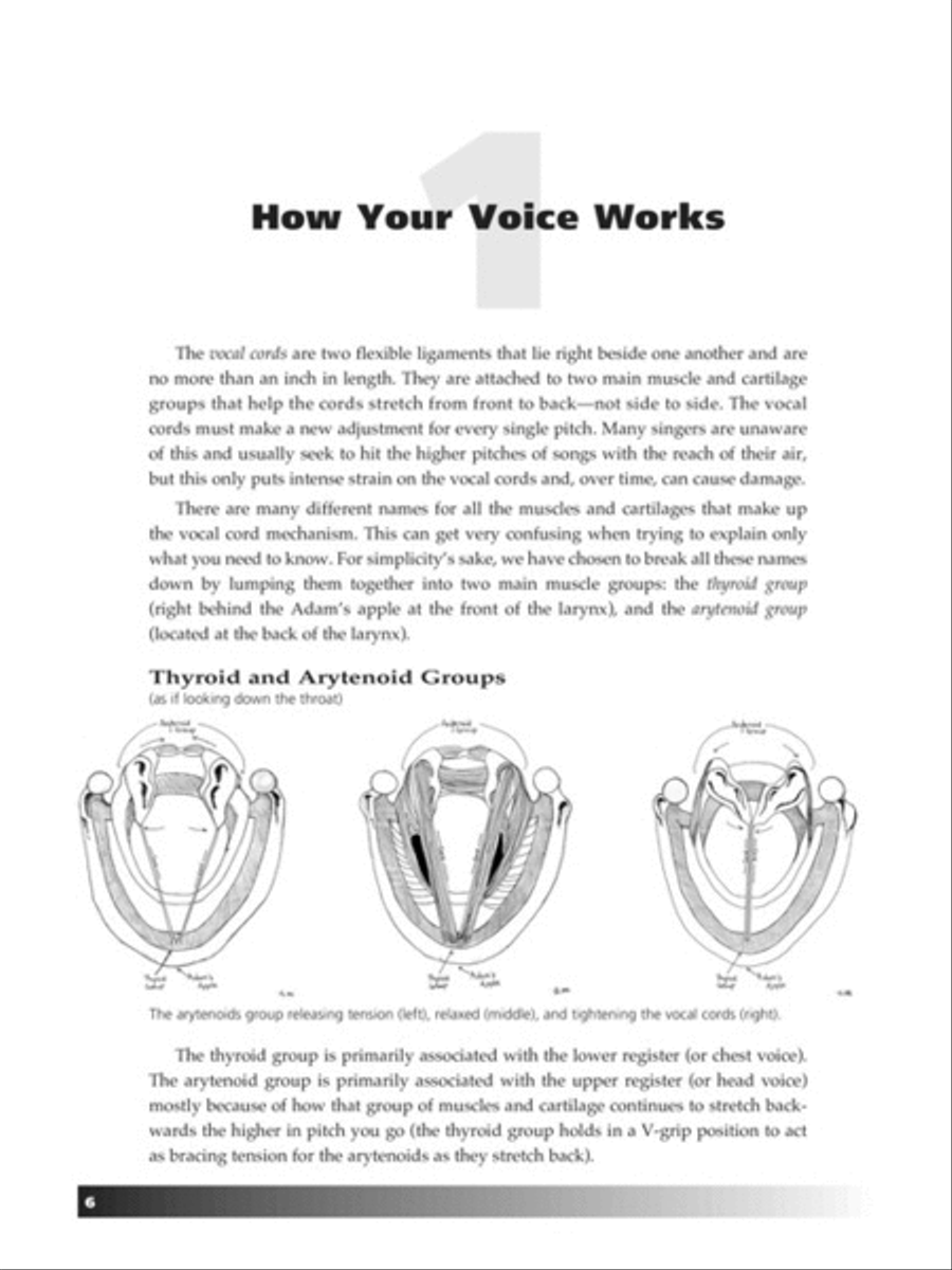 Advanced Vocal Technique Voice scores gallery preview page 4