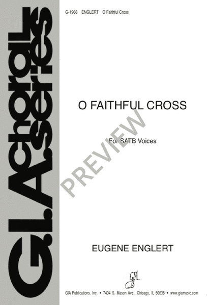 O Faithful Cross