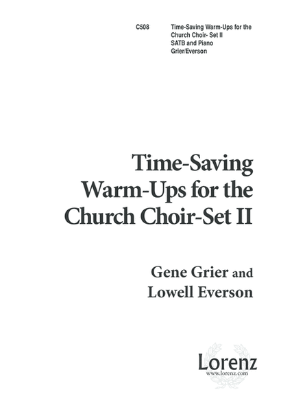 Practical Time-Saving Warm-Ups - Church Choir Set II