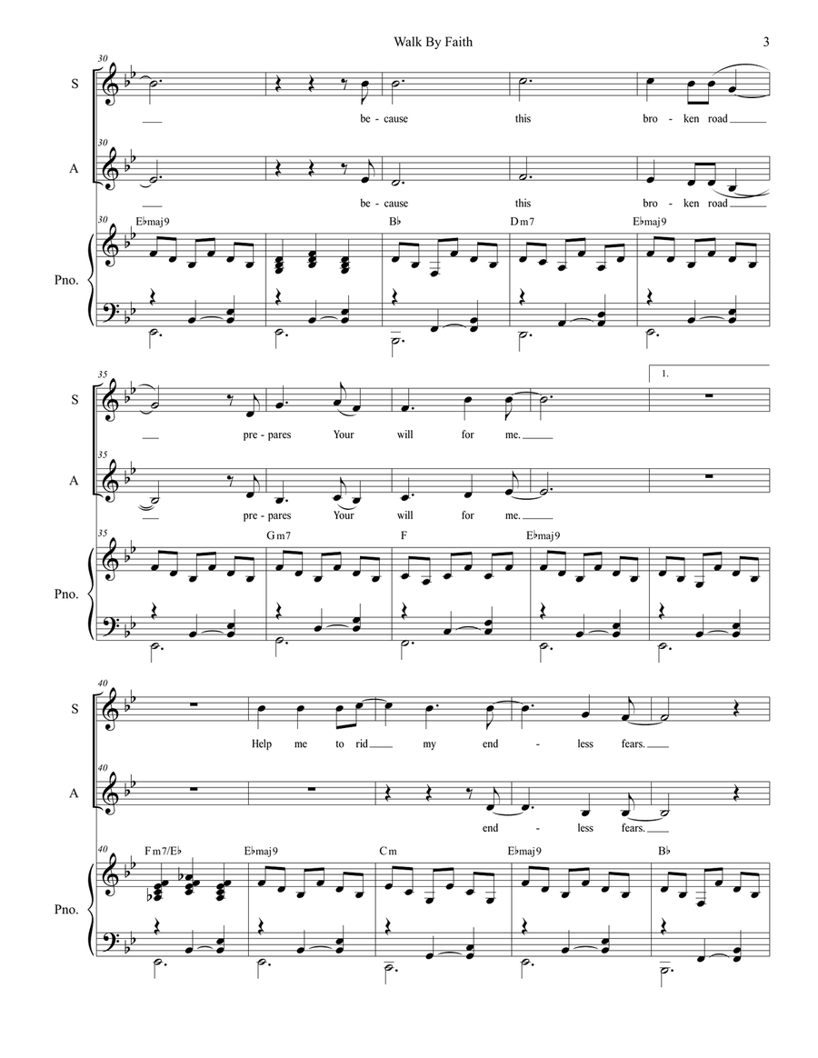 Walk By Faith SA scores gallery preview page 3