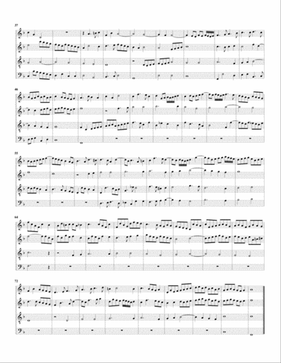 Differencias sobre el "Canto del cavallero" (arrangement for 4 recorders)