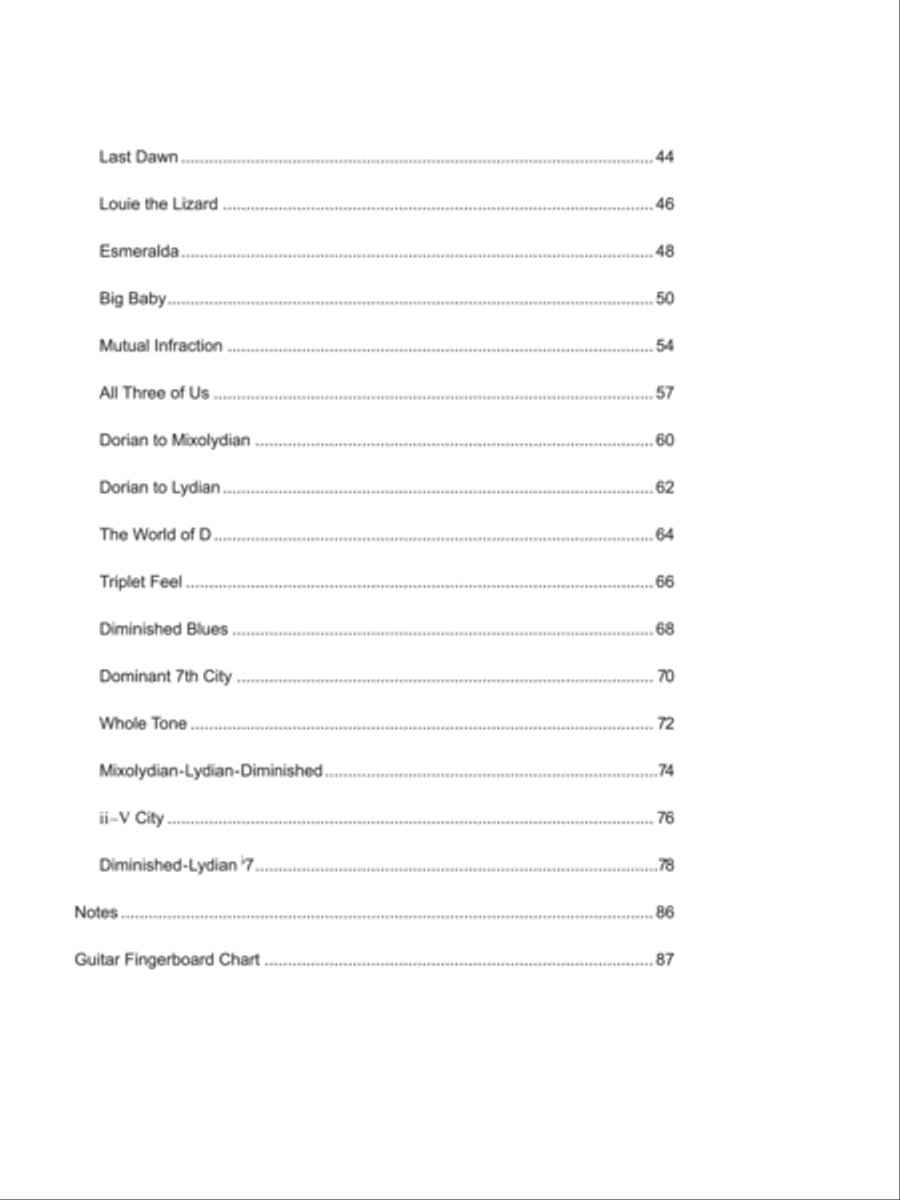 Jazz Guitar Tracks Jazz Guitar Tracks Electric Guitar scores gallery preview page 3