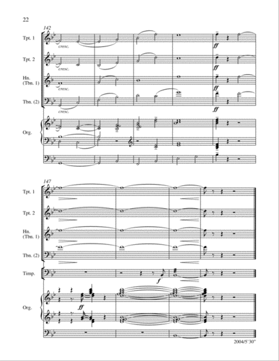 Festive Prelude Organ scores gallery preview page 19
