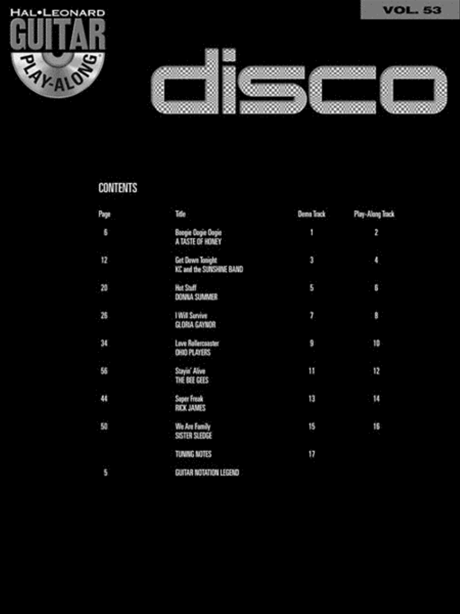 Disco Disco Electric Guitar scores gallery preview page 3