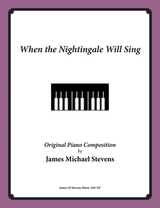 Book cover for When the Nightingale Will Sing