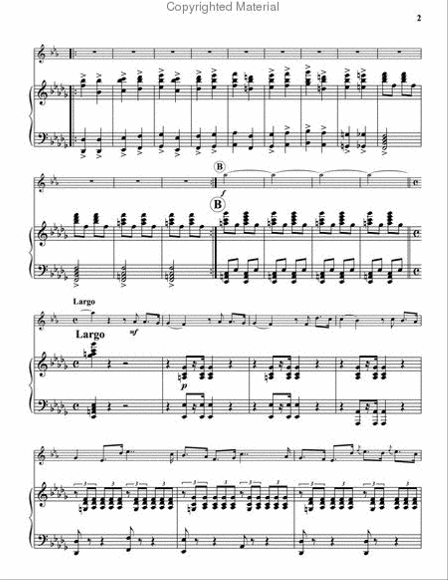 Fantasia La Traviata, Op. 146 Trumpet Solo scores gallery preview page 3