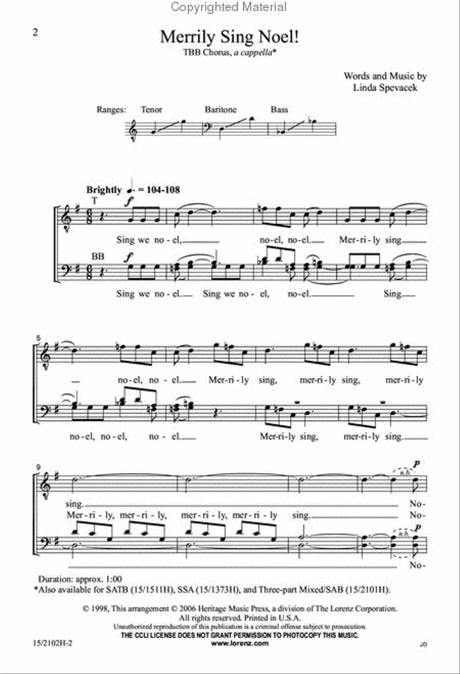<br>Sheet music extract