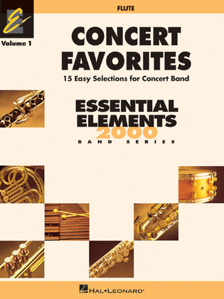 Book cover for Concert Favorites Vol. 1 – Flute