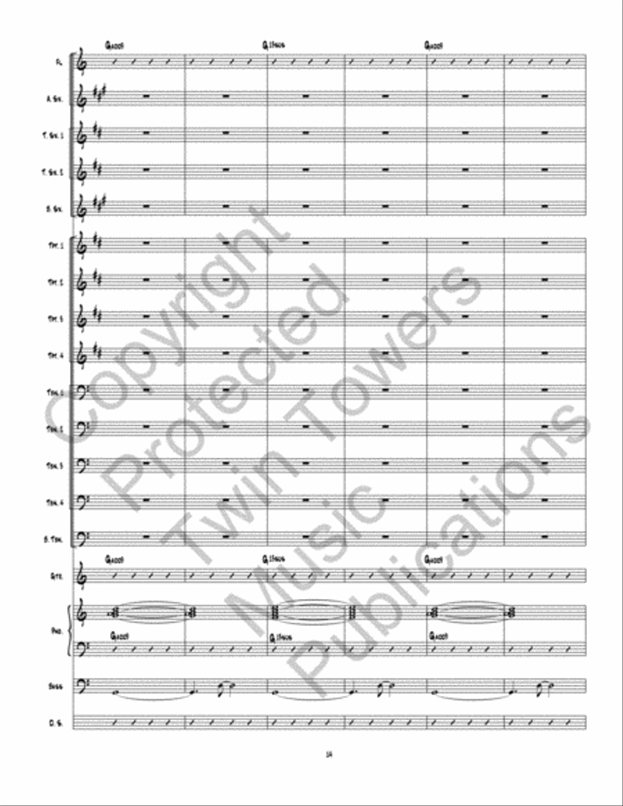Summerland Key Summerland Key Jazz Ensemble scores gallery preview page 15