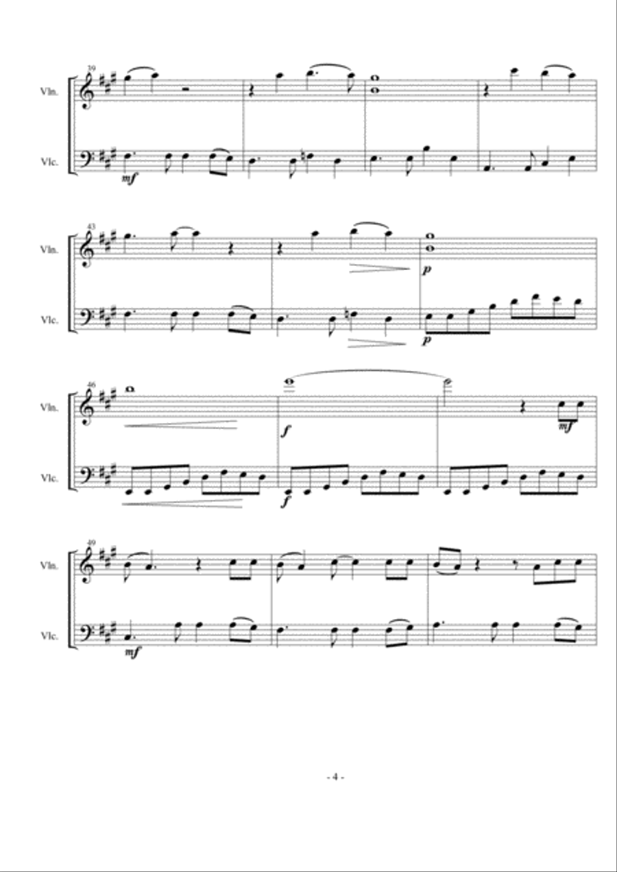 Oh, Pretty Woman Oh, Pretty Woman Set of Parts scores gallery preview page 4