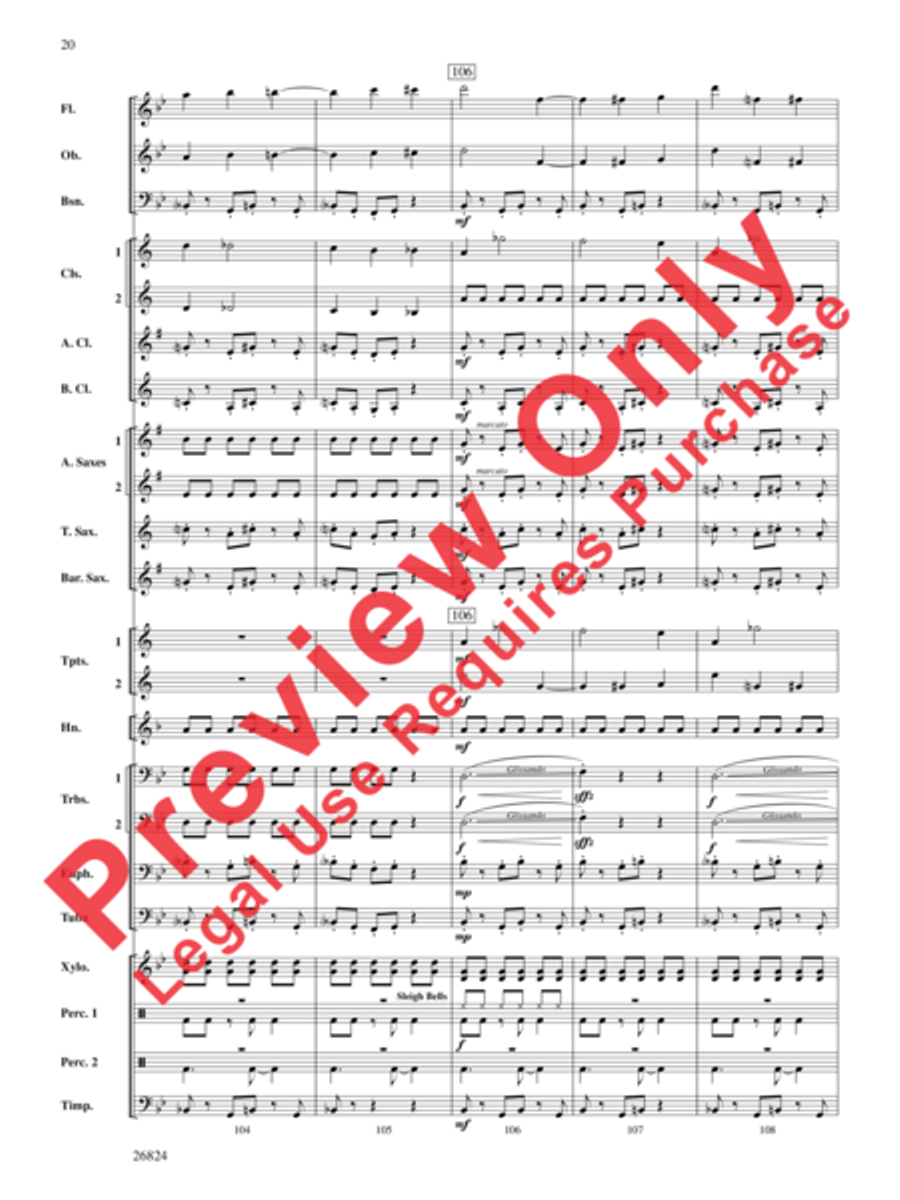 Contraption Concert Band scores gallery preview page 21