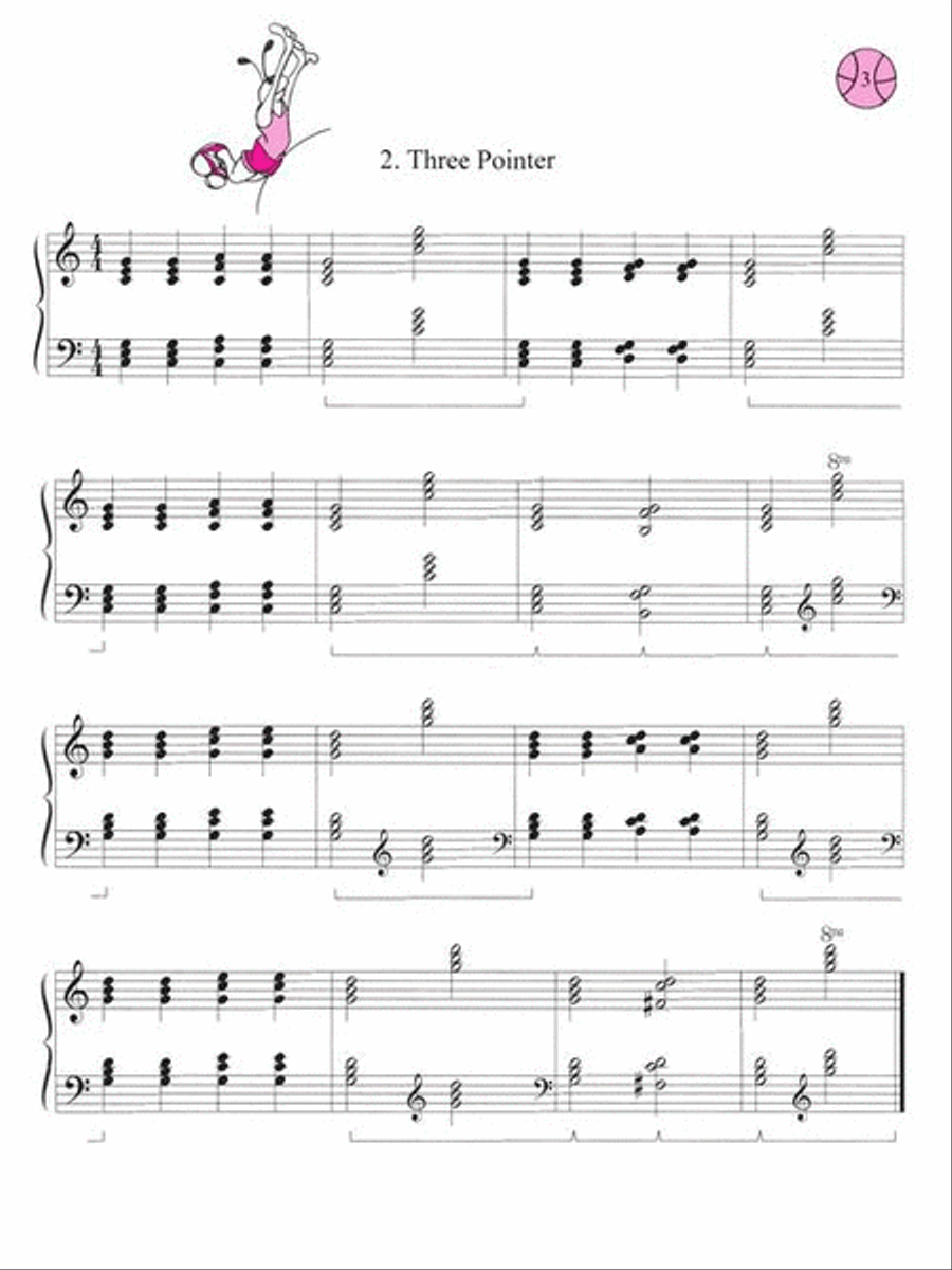 Sportacular Warm-Ups, Book 4 Piano Method scores gallery preview page 4