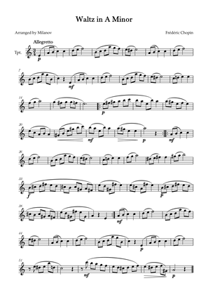 Waltz in A Minor | B. 150, Op. Posth. | Chopin | Trumpet