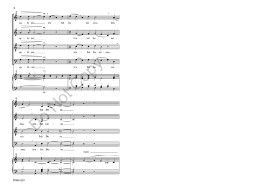 Musica Dei Donum Optimi Musica Dei Donum Optimi 4-Part scores gallery preview page 5