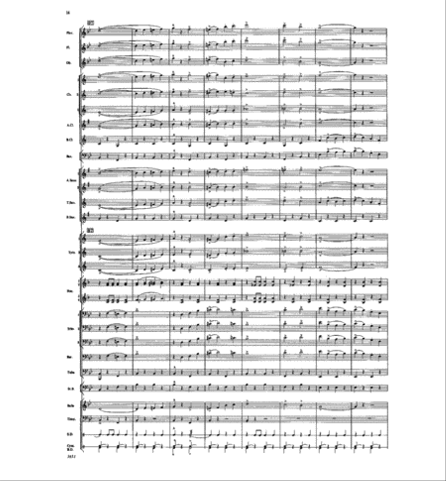 Allied Honor Allied Honor Concert Band scores gallery preview page 13