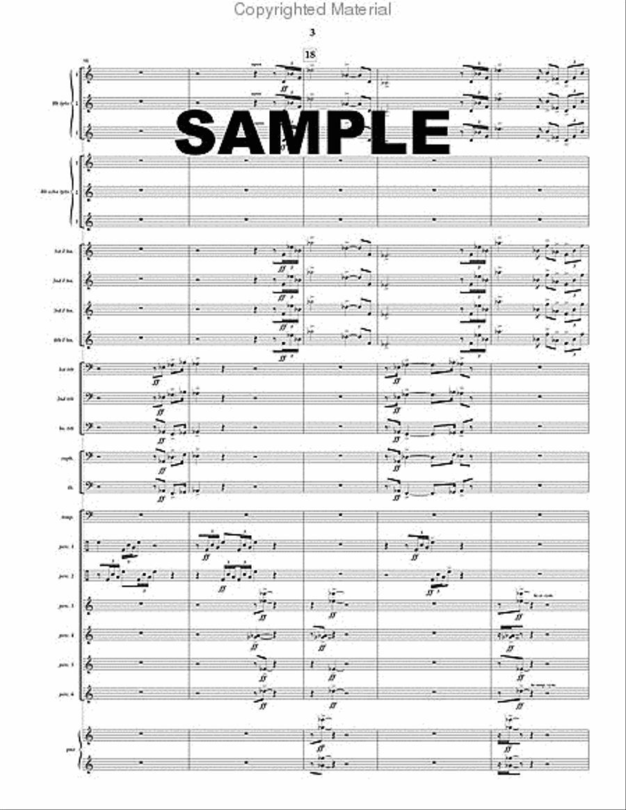 Echoes Echoes Percussion Ensemble scores gallery preview page 4