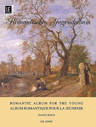 Book cover for Romantic Piano Album For the Y