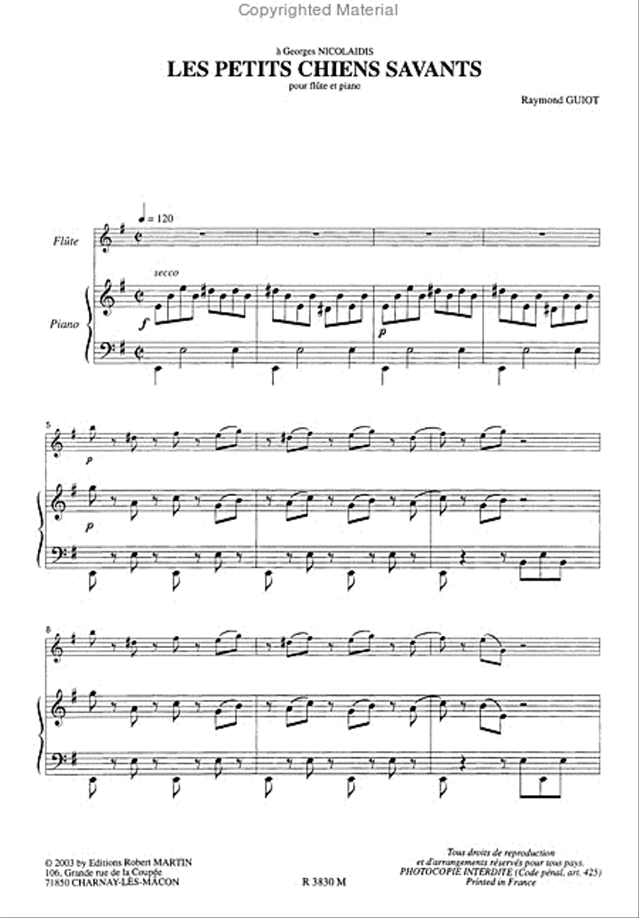 Le Petit Flûté au Cirque Vol.4 Piano scores gallery preview page 13