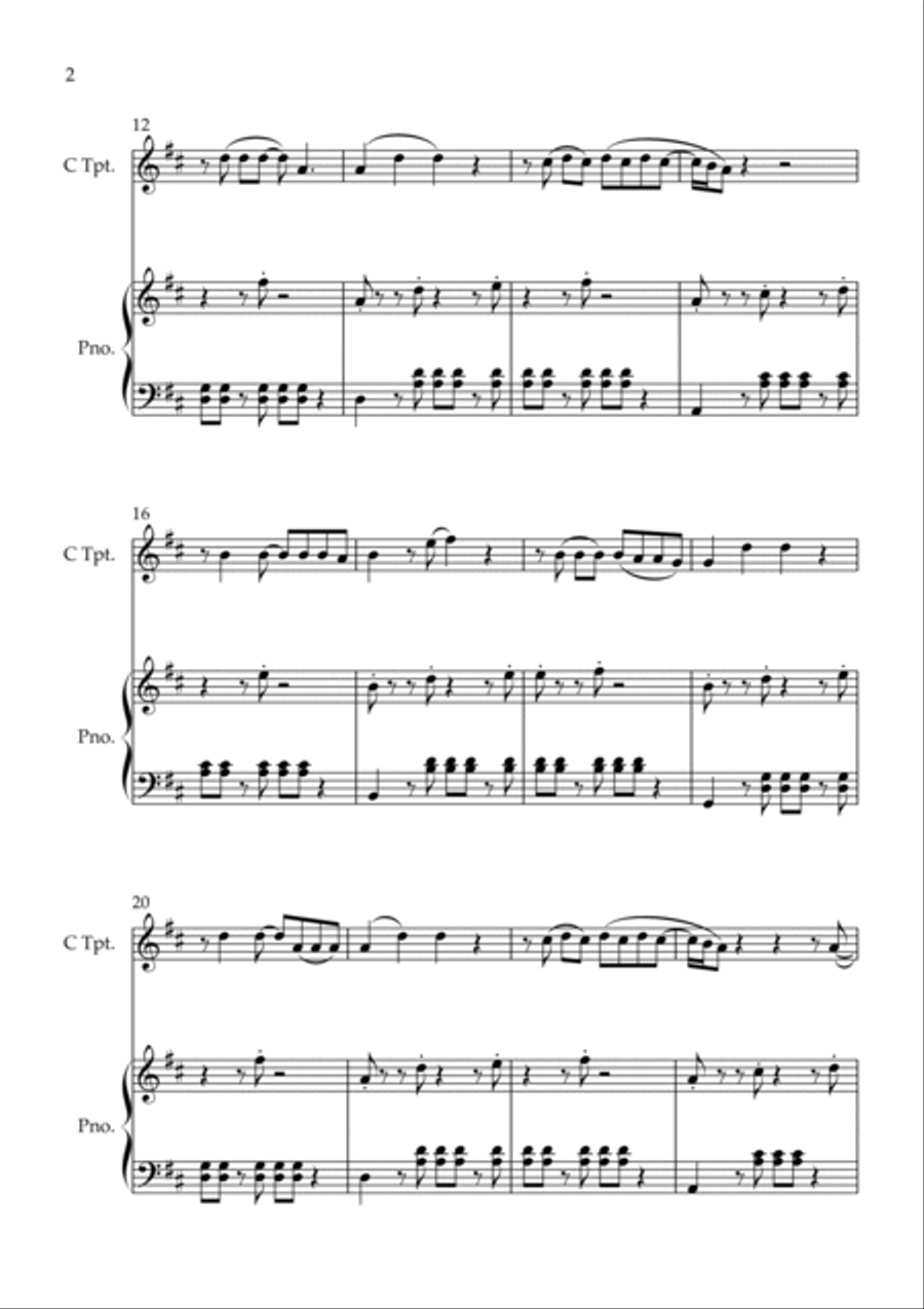 Shivers C Trumpet scores gallery preview page 2
