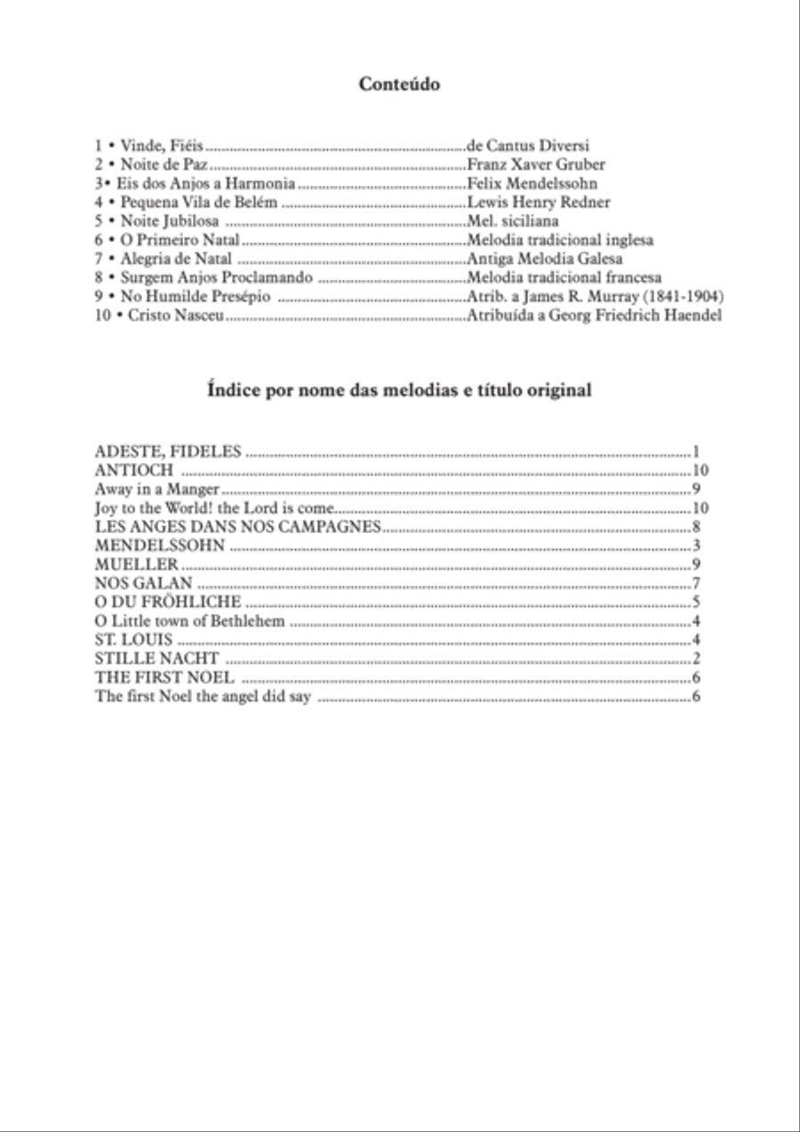 Hinos Natalinos Favoritos - Partituras Flexíveis / Adaptáveis Brass Ensemble scores gallery preview page 3