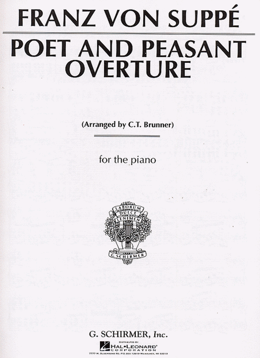 Poet and Peasant Overture
