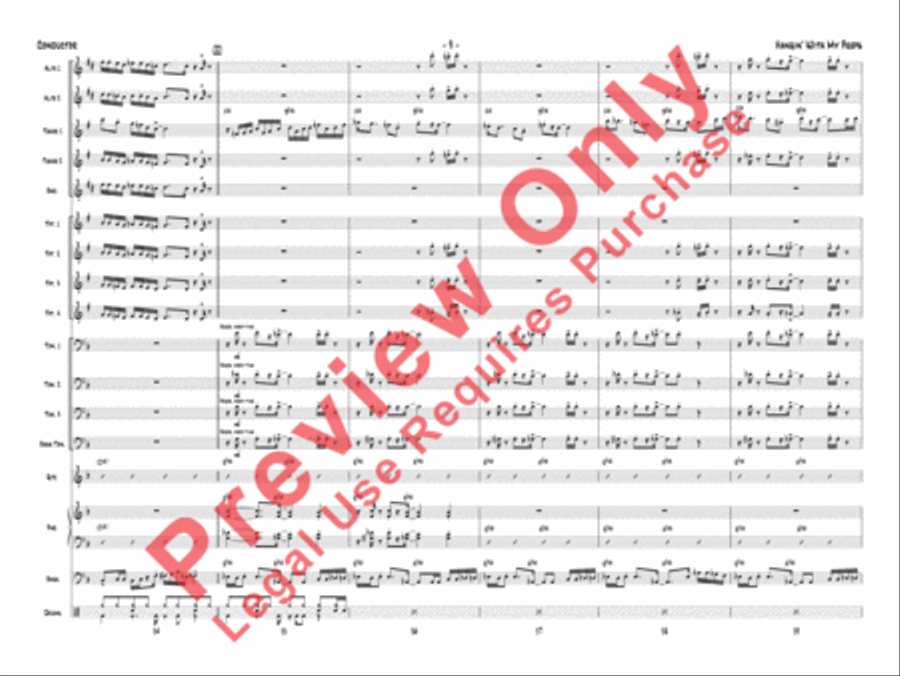 Hangin' with My Peeps Hangin' with My Peeps Jazz Ensemble scores gallery preview page 10