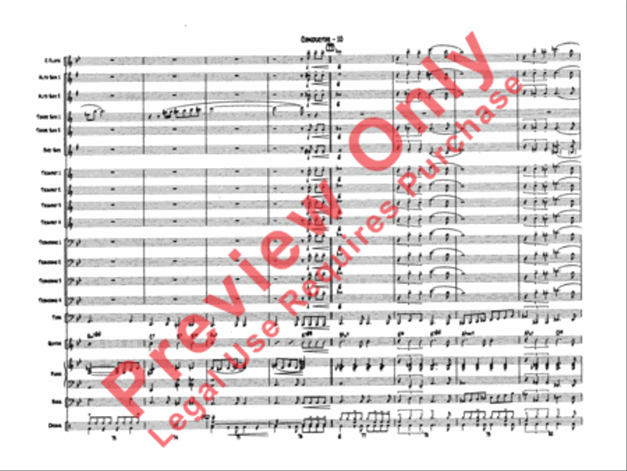 Channel One Suite Jazz Ensemble scores gallery preview page 13