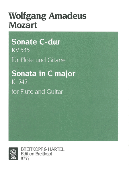 Wolfgang Amadeus Mozart: Sonata C-Dur KV 545