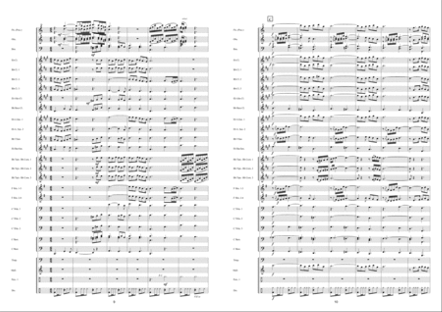 The Billy Joel Songbook Fanfare Band scores gallery preview page 6