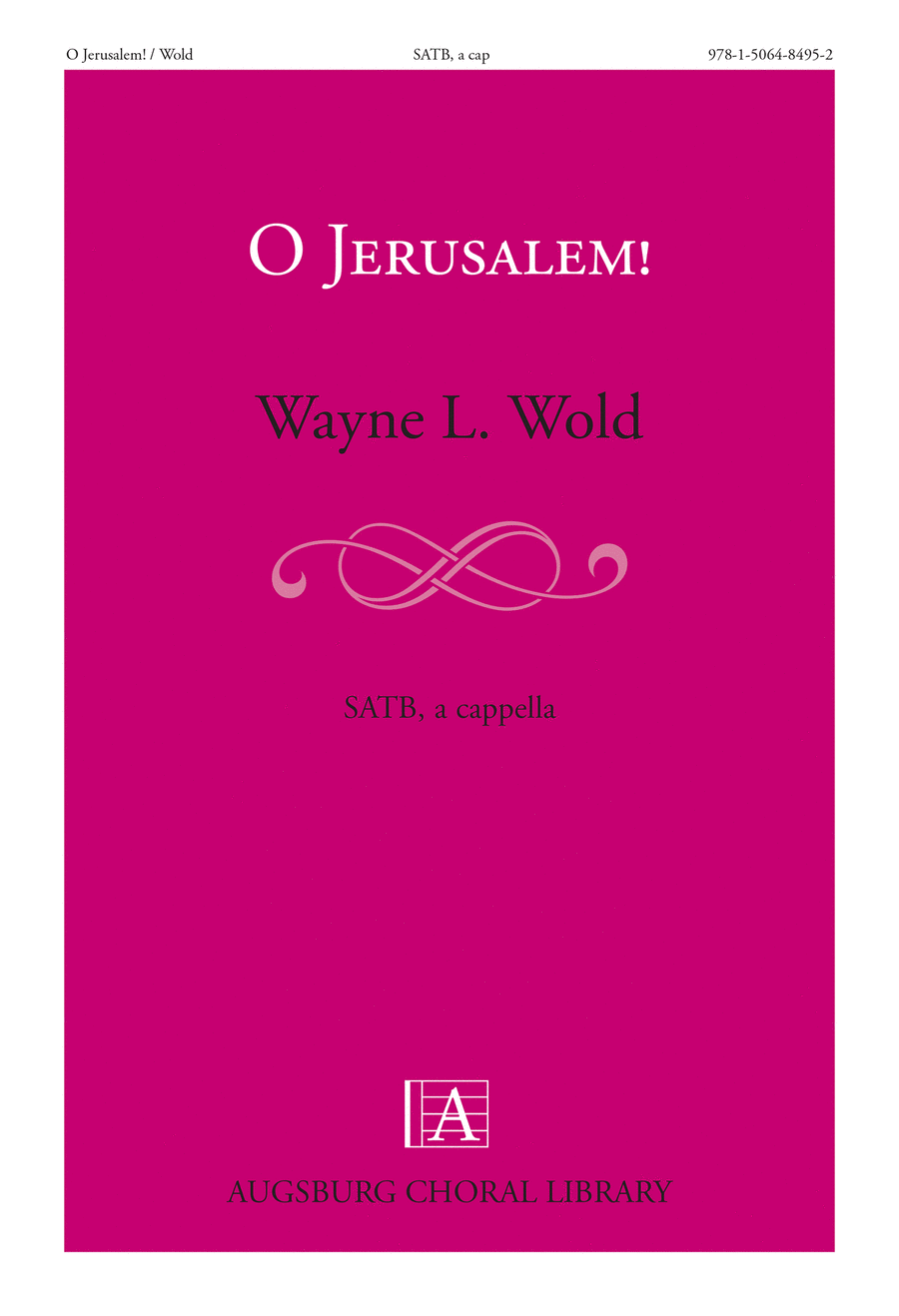 O Jerusalem! 4-Part scores gallery preview page 1