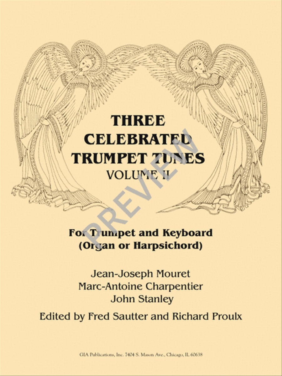 Three Celebrated Trumpet Tunes - Volume 2 C Trumpet scores gallery preview page 2