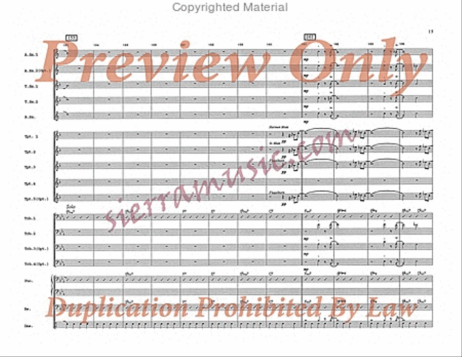 On Green Dolphin Street On Green Dolphin Street Big Band scores gallery preview page 16
