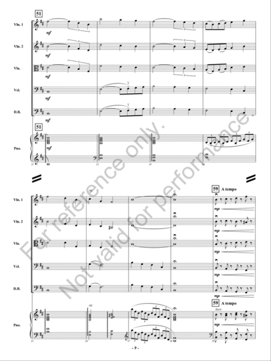 Firestorm String Orchestra scores gallery preview page 10