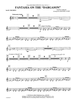 Fantasia on the "Dargason": 2nd B-flat Trumpet