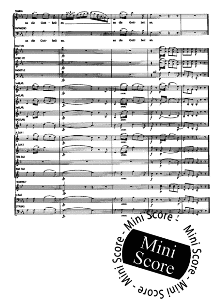 Bei Manner, Welche Liebe Fuhlen Concert Band scores gallery preview page 13