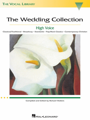 Wedding Collection High Voice Vocal Library