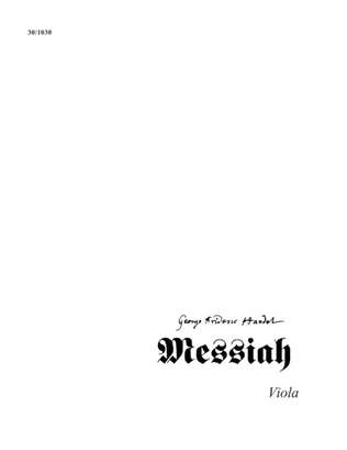 Book cover for Messiah - Viola