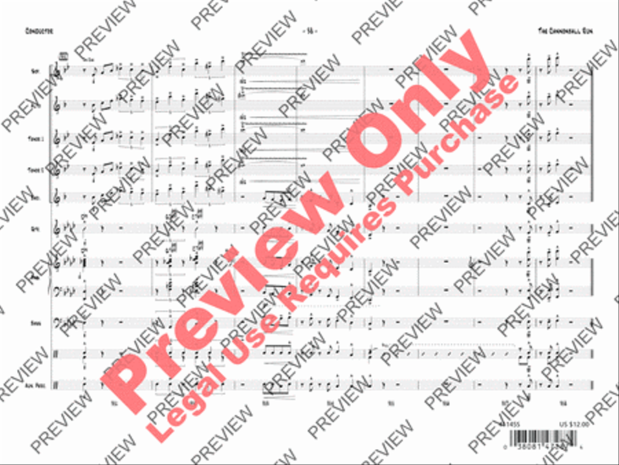 The Cannonball Run The Cannonball Run Jazz Ensemble scores gallery preview page 41