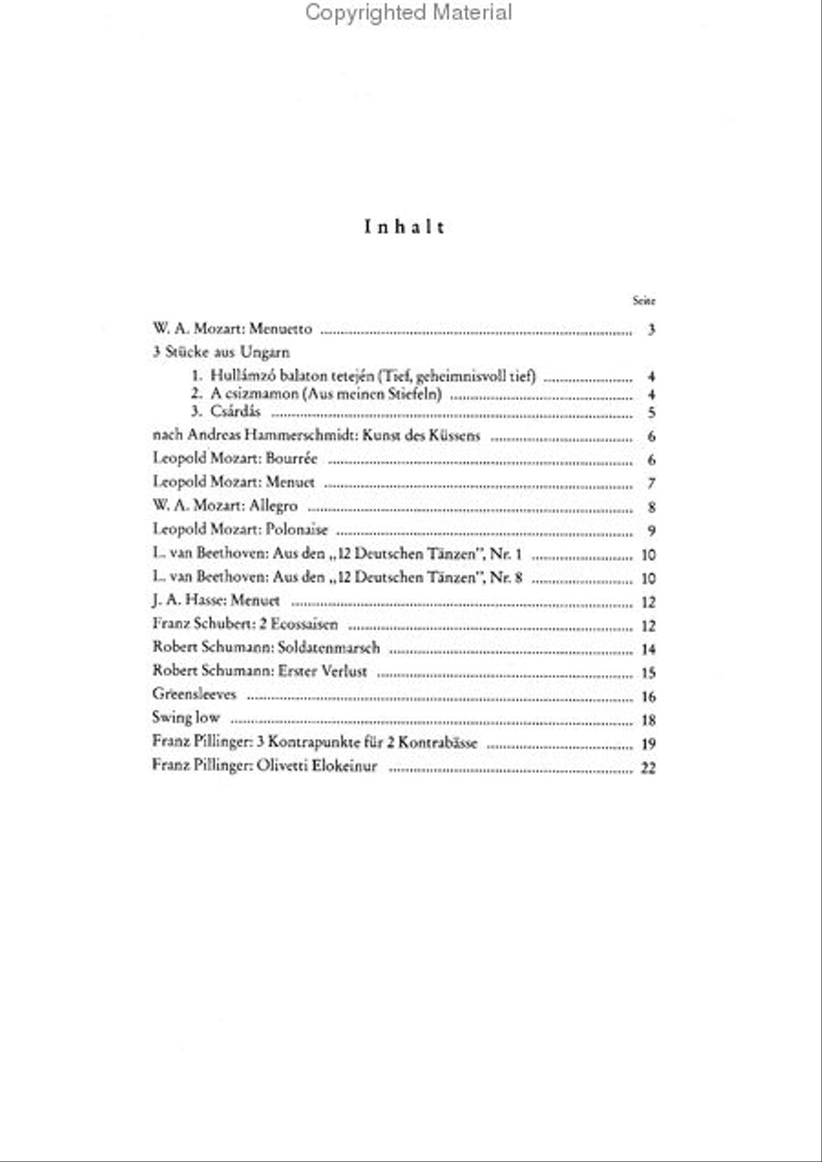 Von Amadeus bis Jazz School and Community scores gallery preview page 2